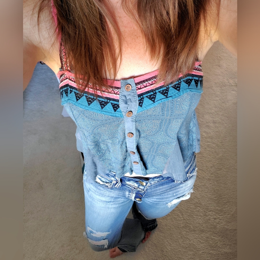 Free People festival tank. XS